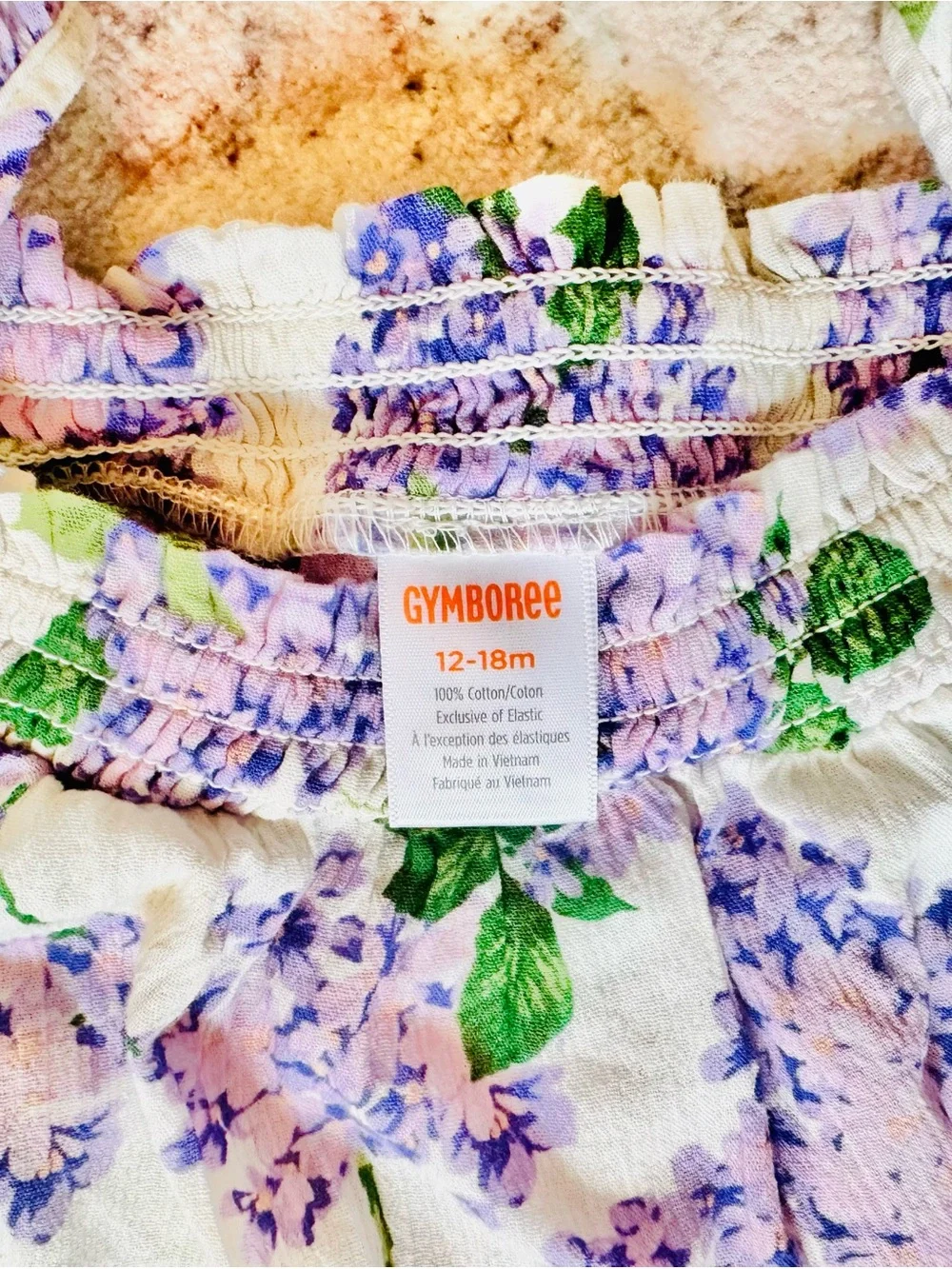 Gymboree Girls Floral Ruffle Cover-Up - Splish- Splash